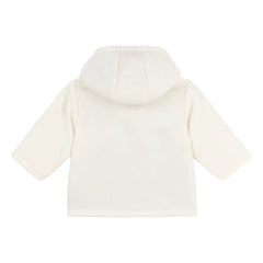 Petit Bateau - Fitilli Kadife Ceket | Ecru