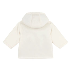 Petit Bateau - Fitilli Kadife Ceket | Ecru