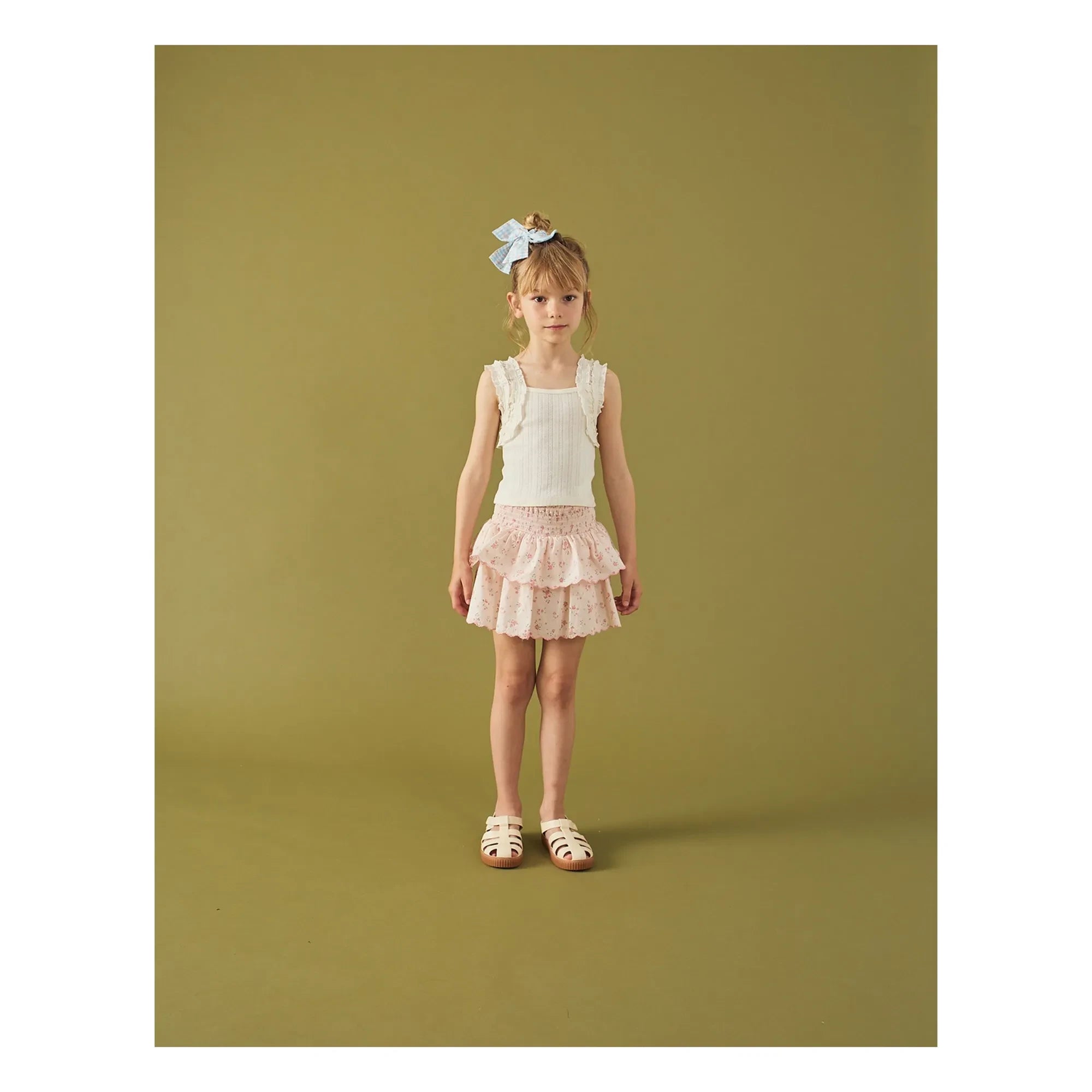 Gingersnaps - Sandra Gesmoktes Oberteil | Ecru