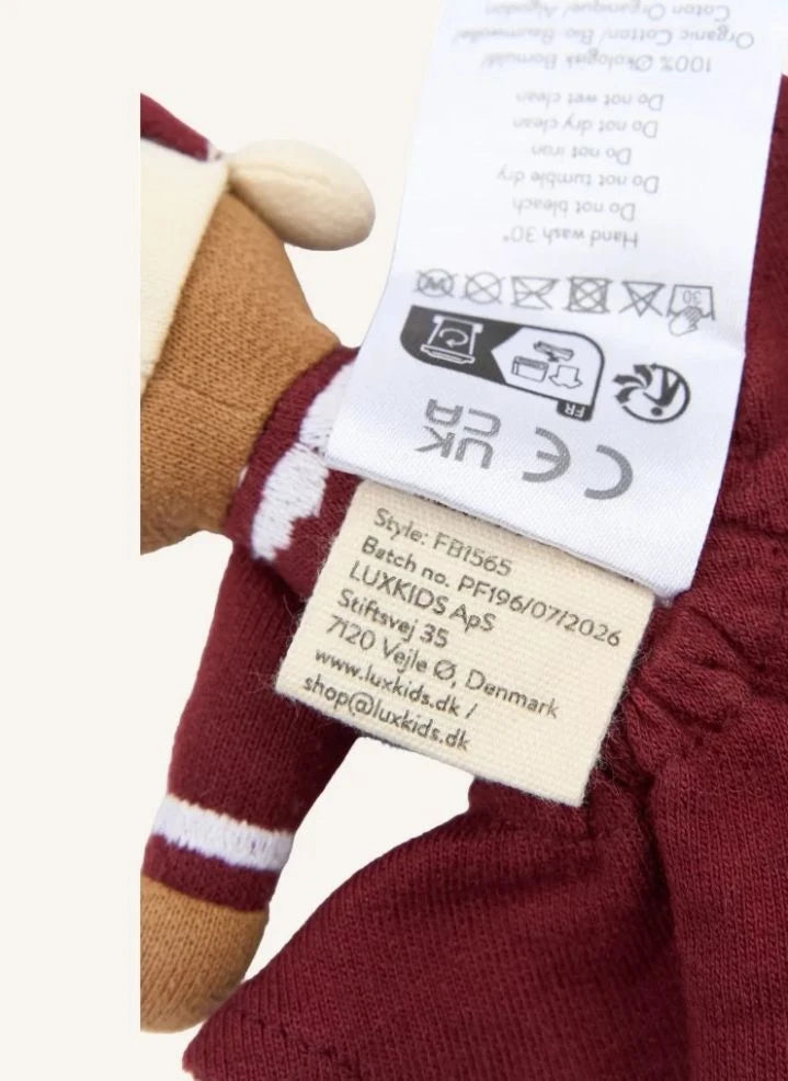 Fabelab - Taschenformat Mrs. Claus Puppe | Rot