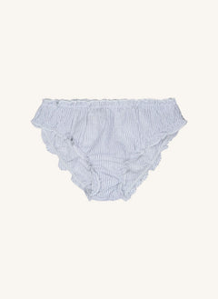 Scarlette Ateliers - Jack Gestreifte Slip-Unterhose | Blau