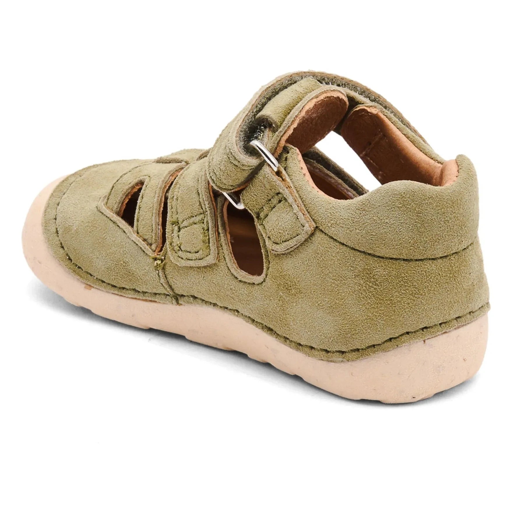 bisgaard - Sandalen mit Kratzern | Salbei