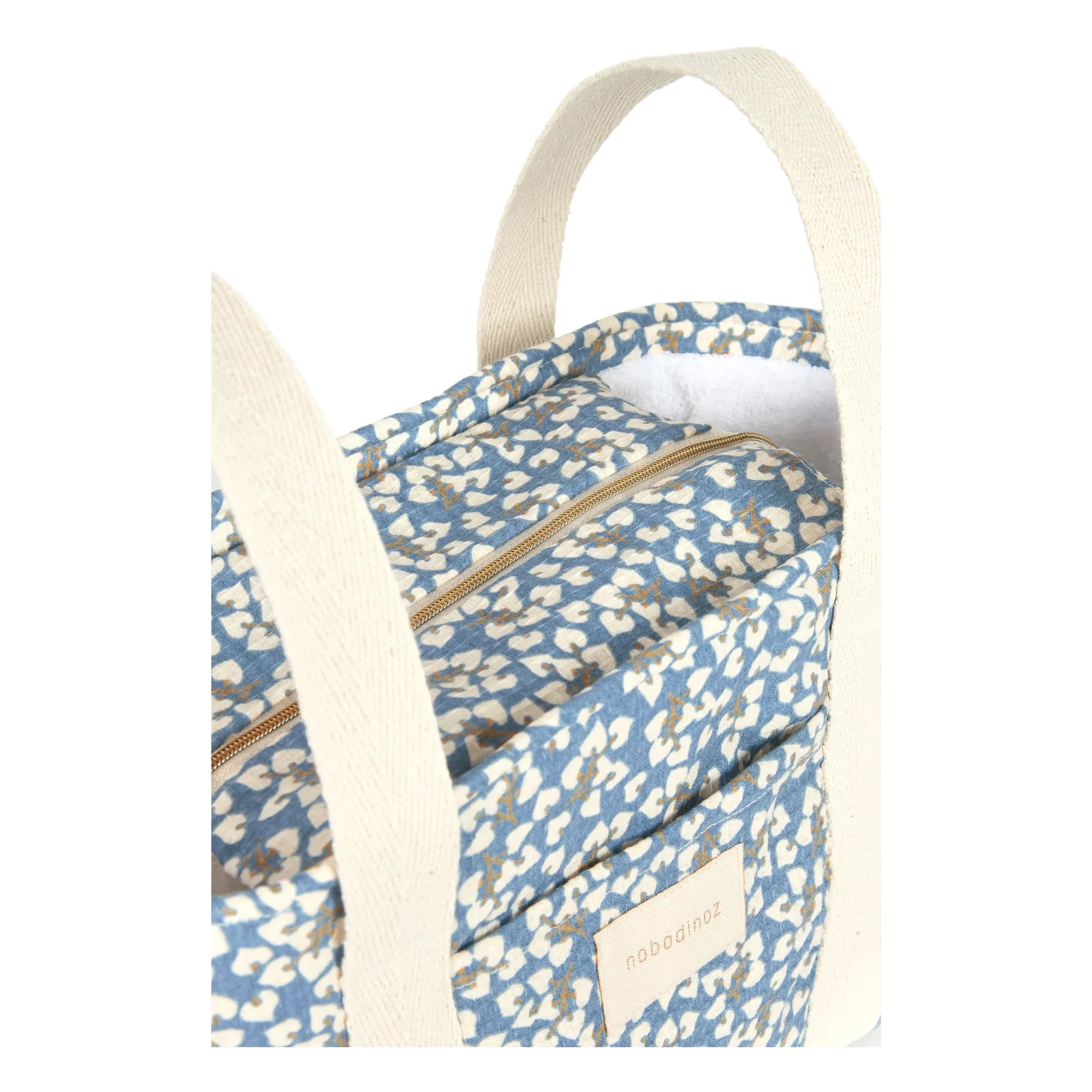 Nobodinoz - Opera Yumiko Kinderwagen-Organizer-Tasche | Blau