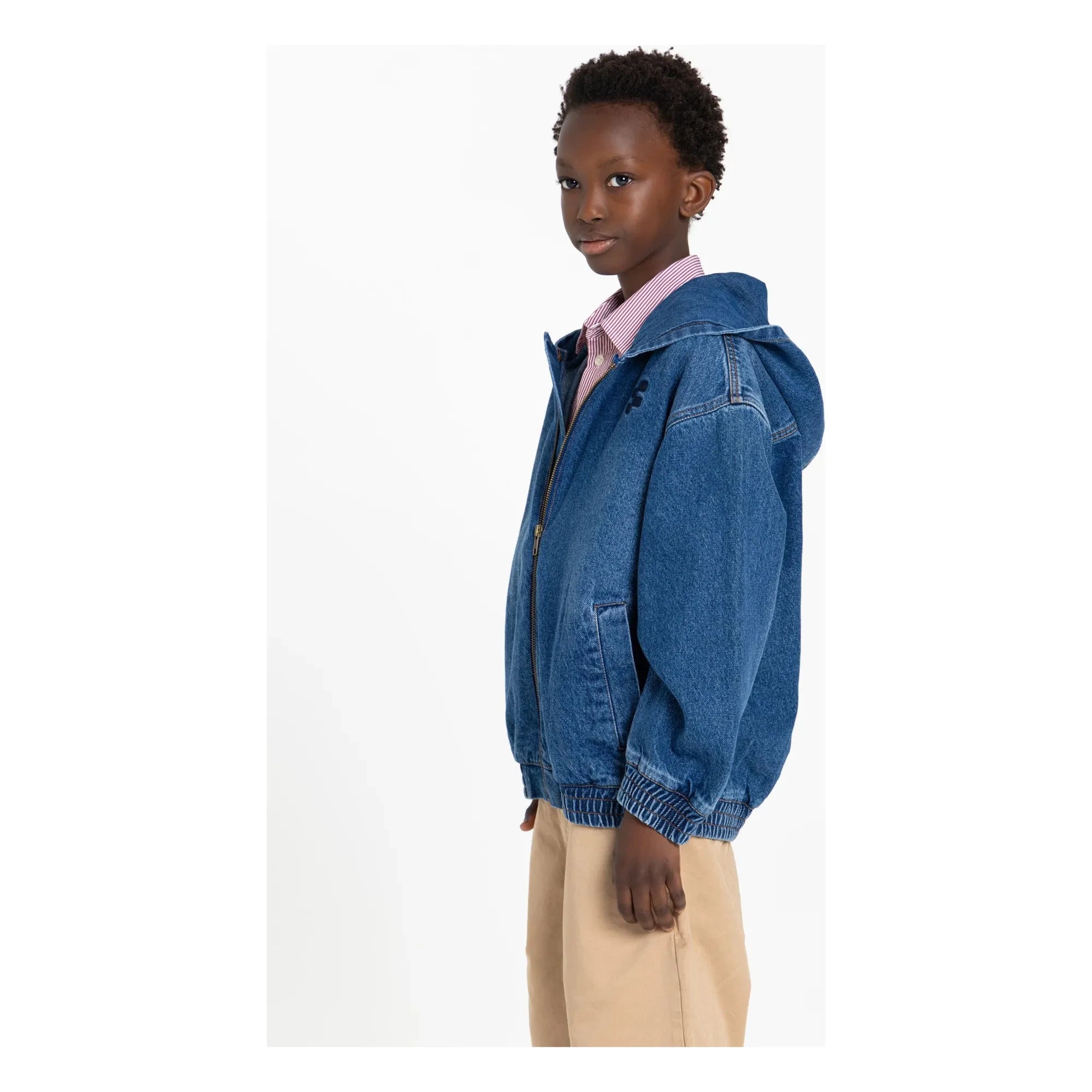 Finger in the nose - Ulrik Jeansjacke | Blau