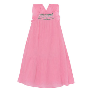 Bonton - Neptune Smocked Kleid | Zuckerrosa