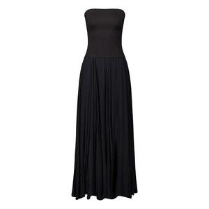 Laurence Bras - Baumwoll-Ballerina-Kleid | Schwarz