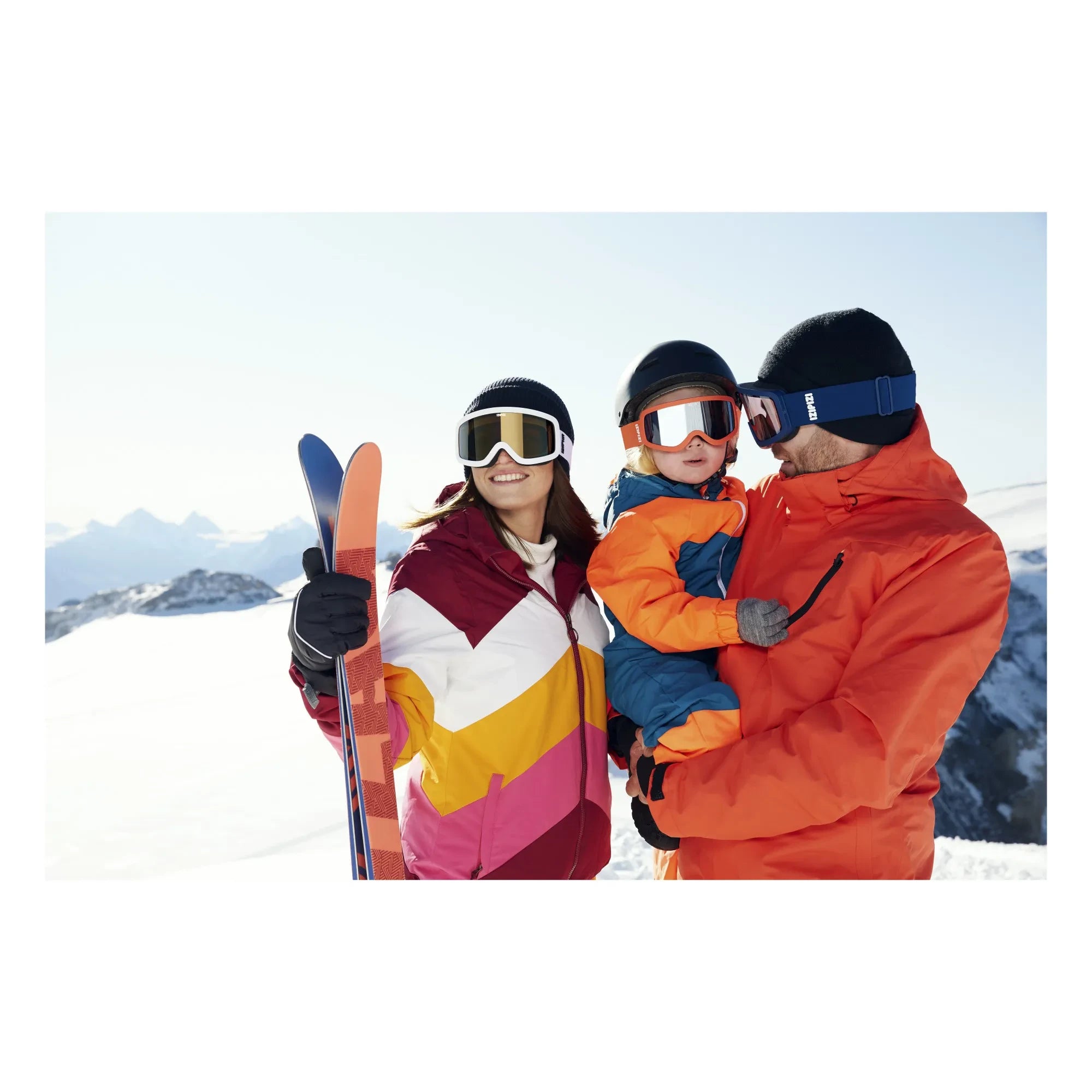 IZIPIZI - Skibrille Snow | Orange