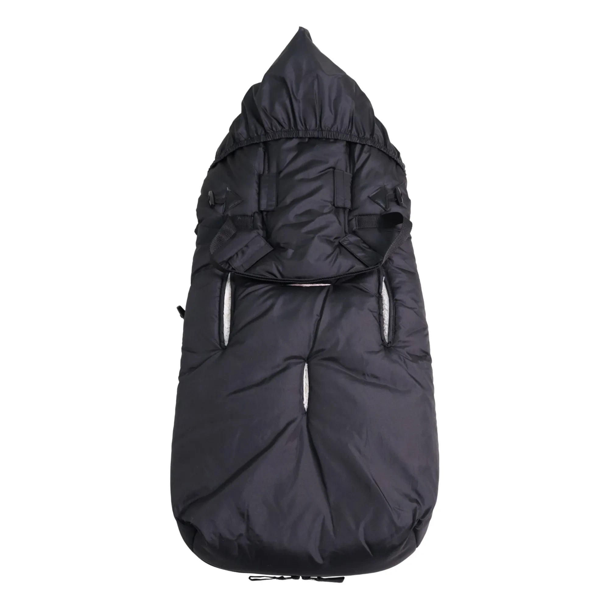 Kaiser - Sherpa Fleece XL Too Universal Fußsack | Schwarz