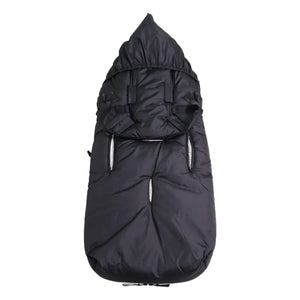 Kaiser - Sherpa Fleece XL Too Universal Fußsack | Schwarz