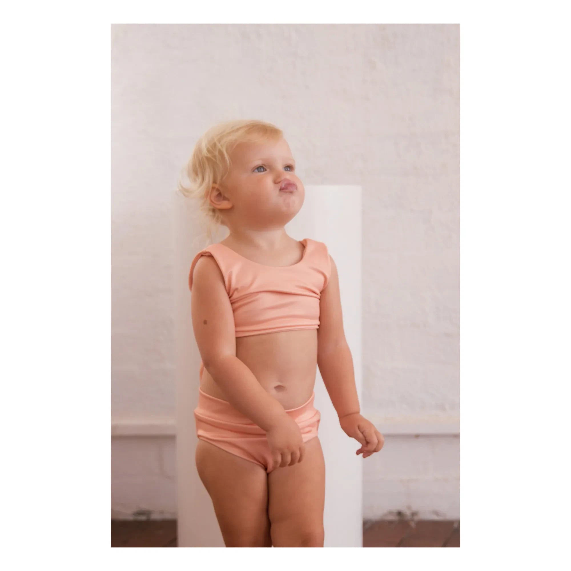 Ina Swim - Arla Bikini aus recyceltem Nylon | Aprikose