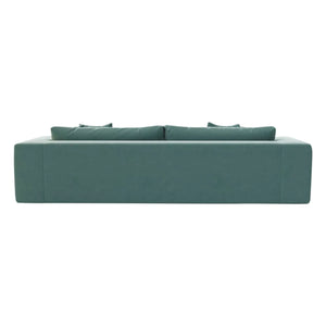 Panac Edition – Bellechasse Rohsamt Sofa für 4 Personen – 260 cm | Marineblau