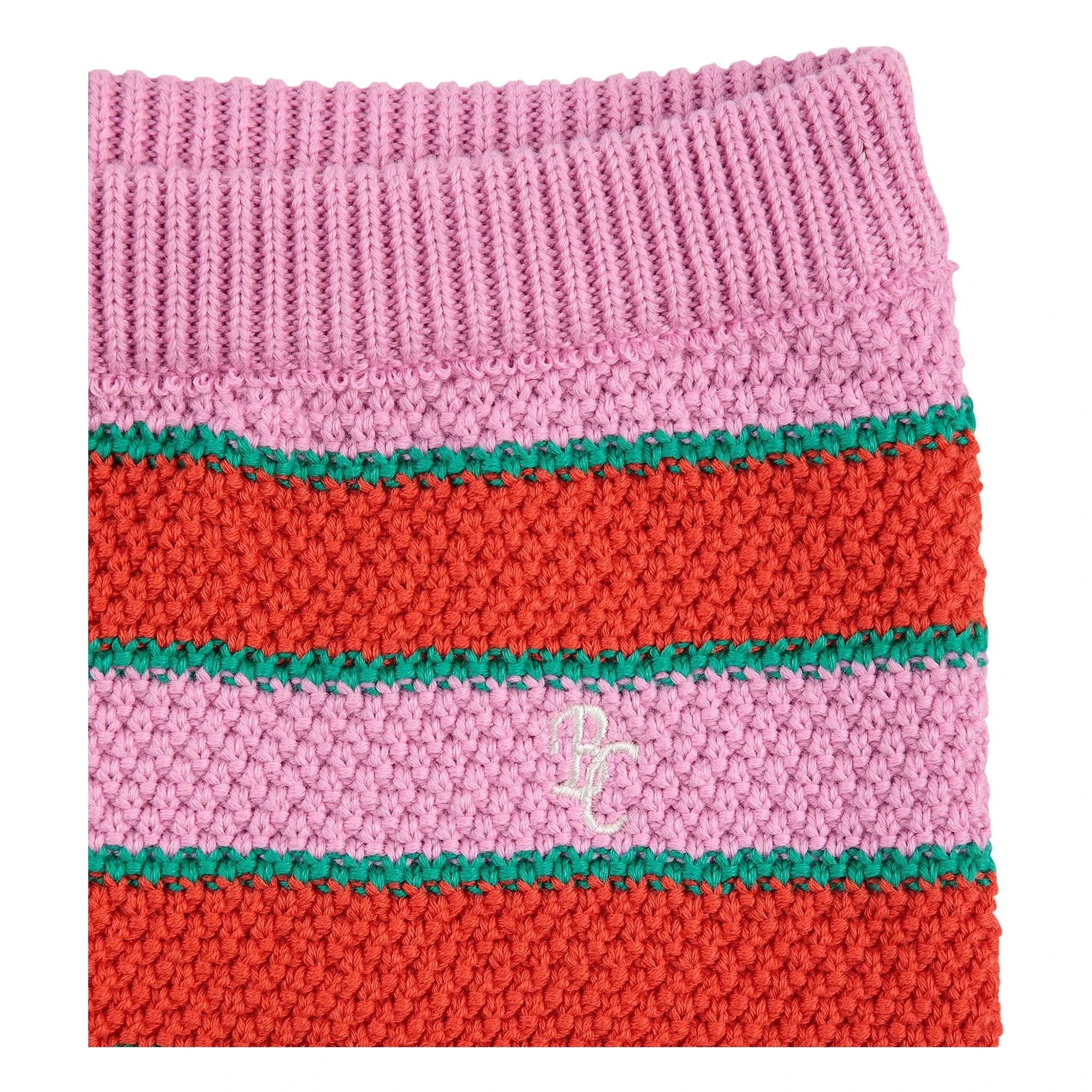 Bobo Choses - Gestreifte Shorts aus Bio-Baumwolle | Rosa