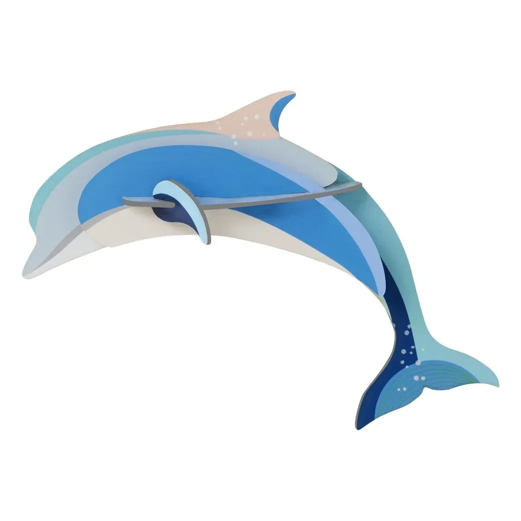 Studio Roof - Delfin Wanddekoration | Hellblau