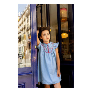 Louis Louise - Andrée Chambray Kleid | Hellblau