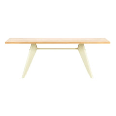 Vitra - EM Table - Untergestell Ecru - Jean Prouvé, 1950 | Eiche