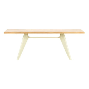 Vitra - EM Table - Untergestell Ecru - Jean Prouvé, 1950 | Eiche