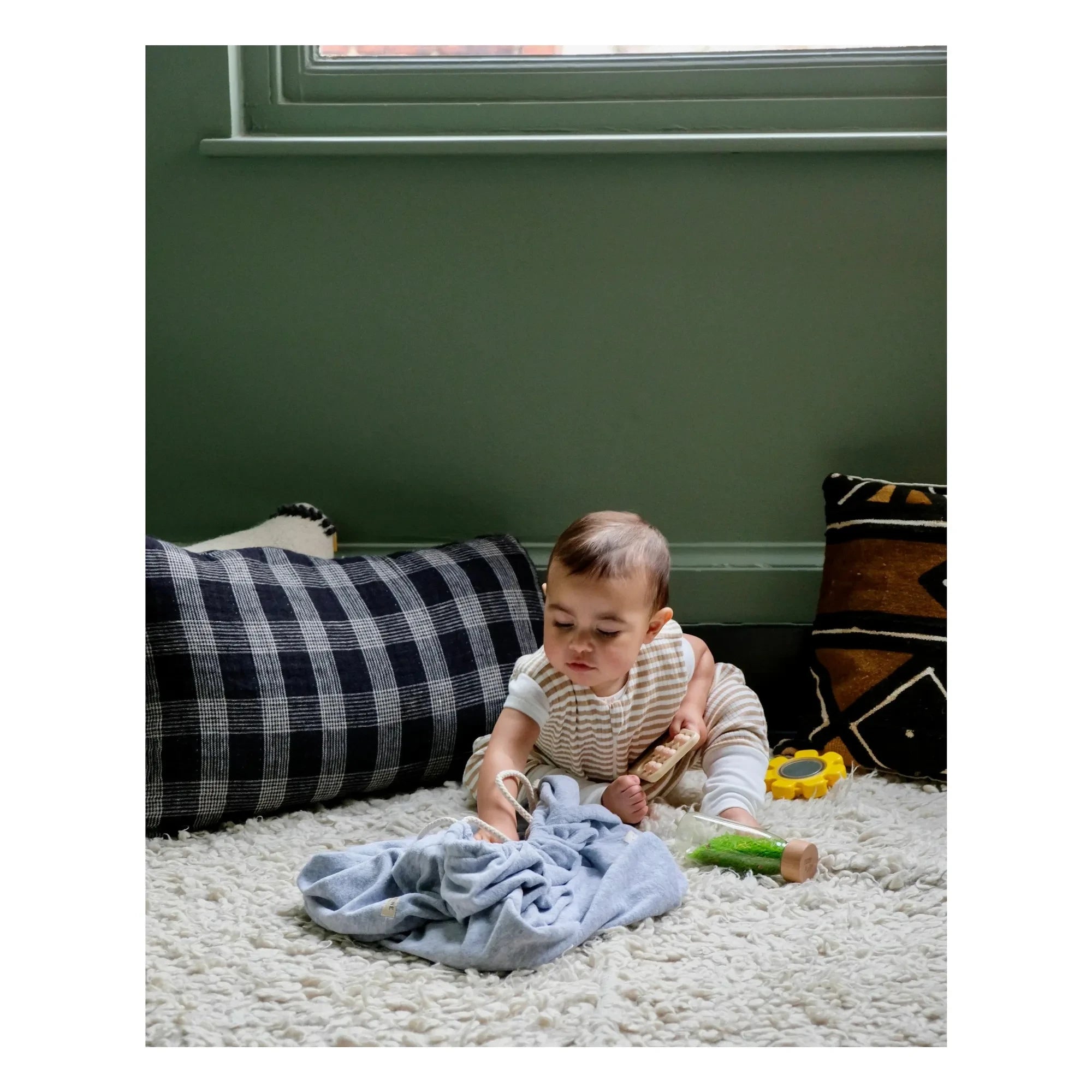 Tante Reine - Multifunktionale Babykokon-Abdeckung | Heather Grau
