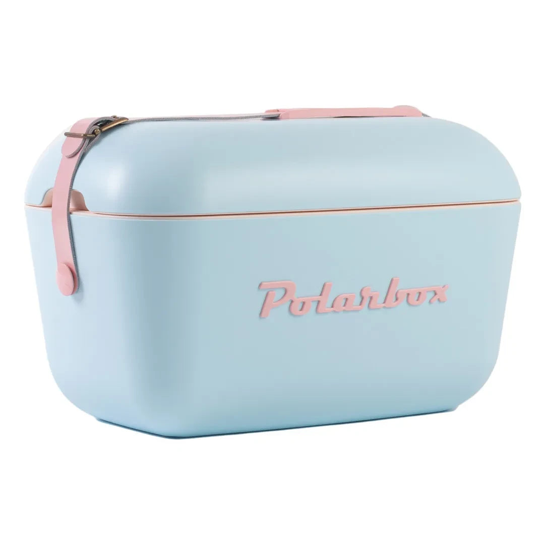 Polarbox - Kühlbox mit farbigem Griff | Hellblau