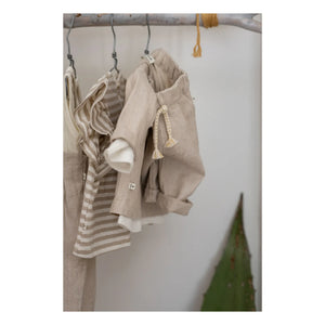 1+ in the family - Castell Leinenhose | Beige