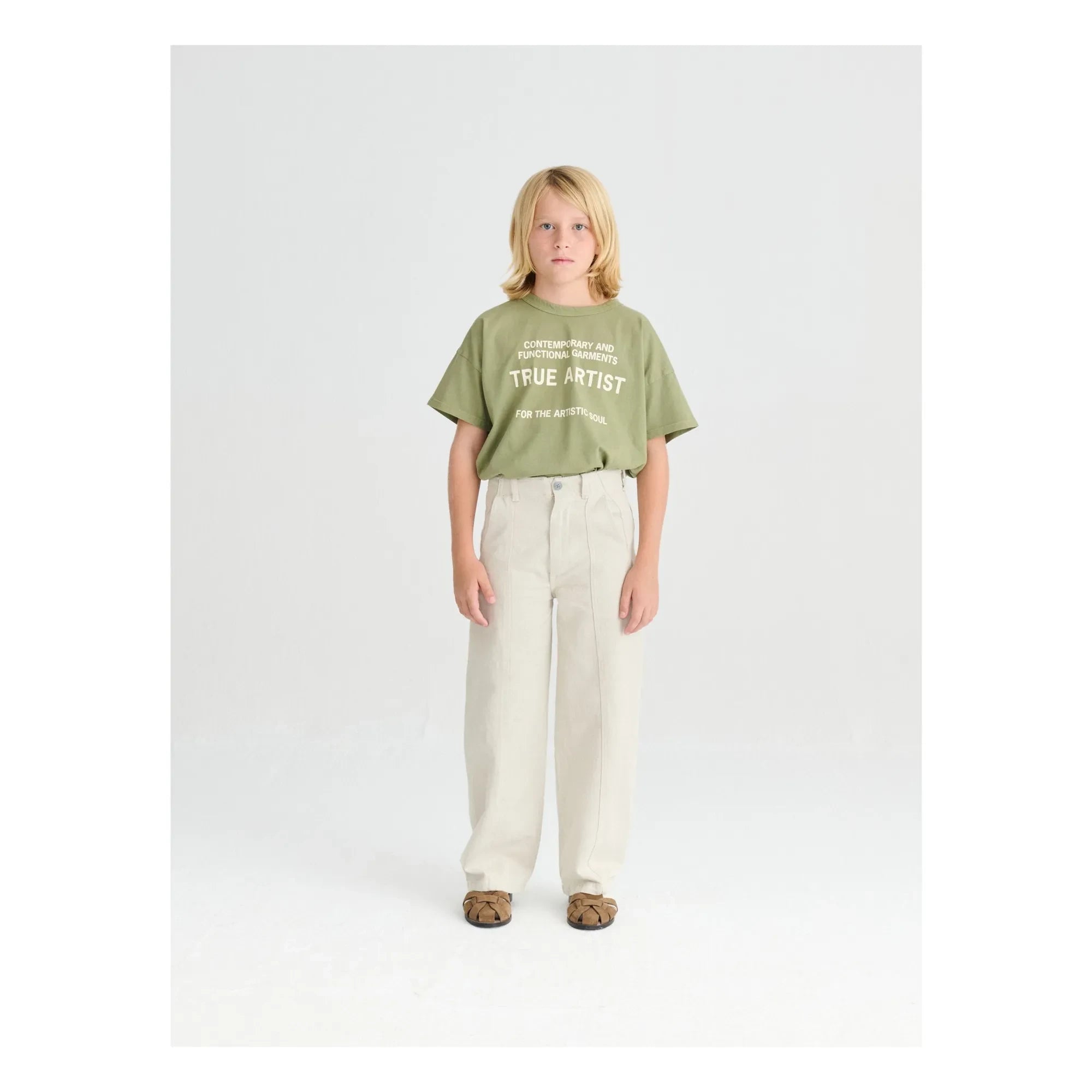 True Artist – T-Shirt Nr. 1 Bio-Baumwolle | Khaki