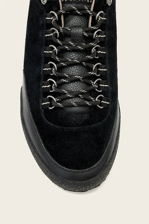 AllSaints Harri Od Low Top erkek deri sneaker