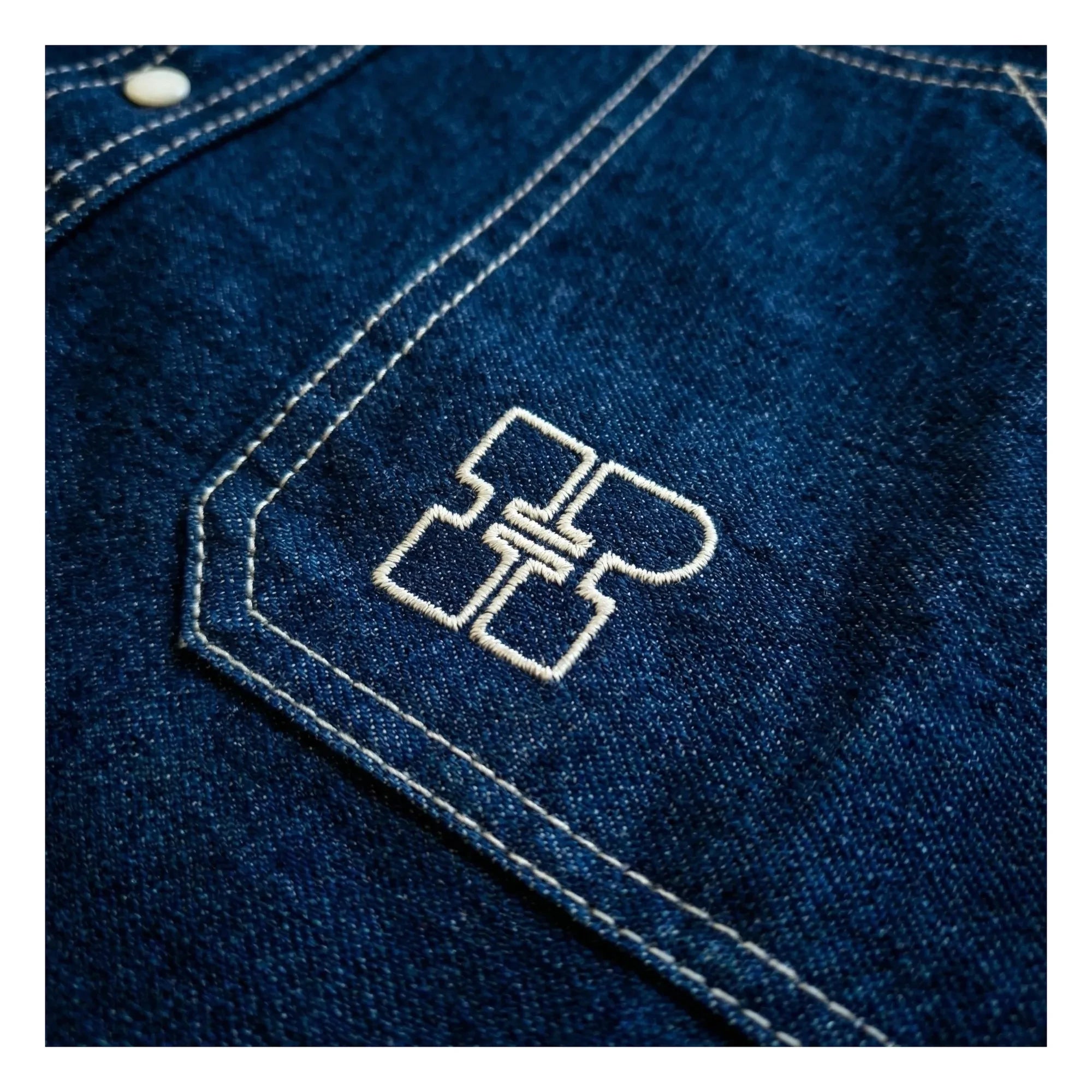 Hundred Pieces - Wayne Jeanshemd | Dunkelblau