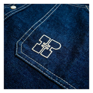 Hundred Pieces - Wayne Jeanshemd | Dunkelblau