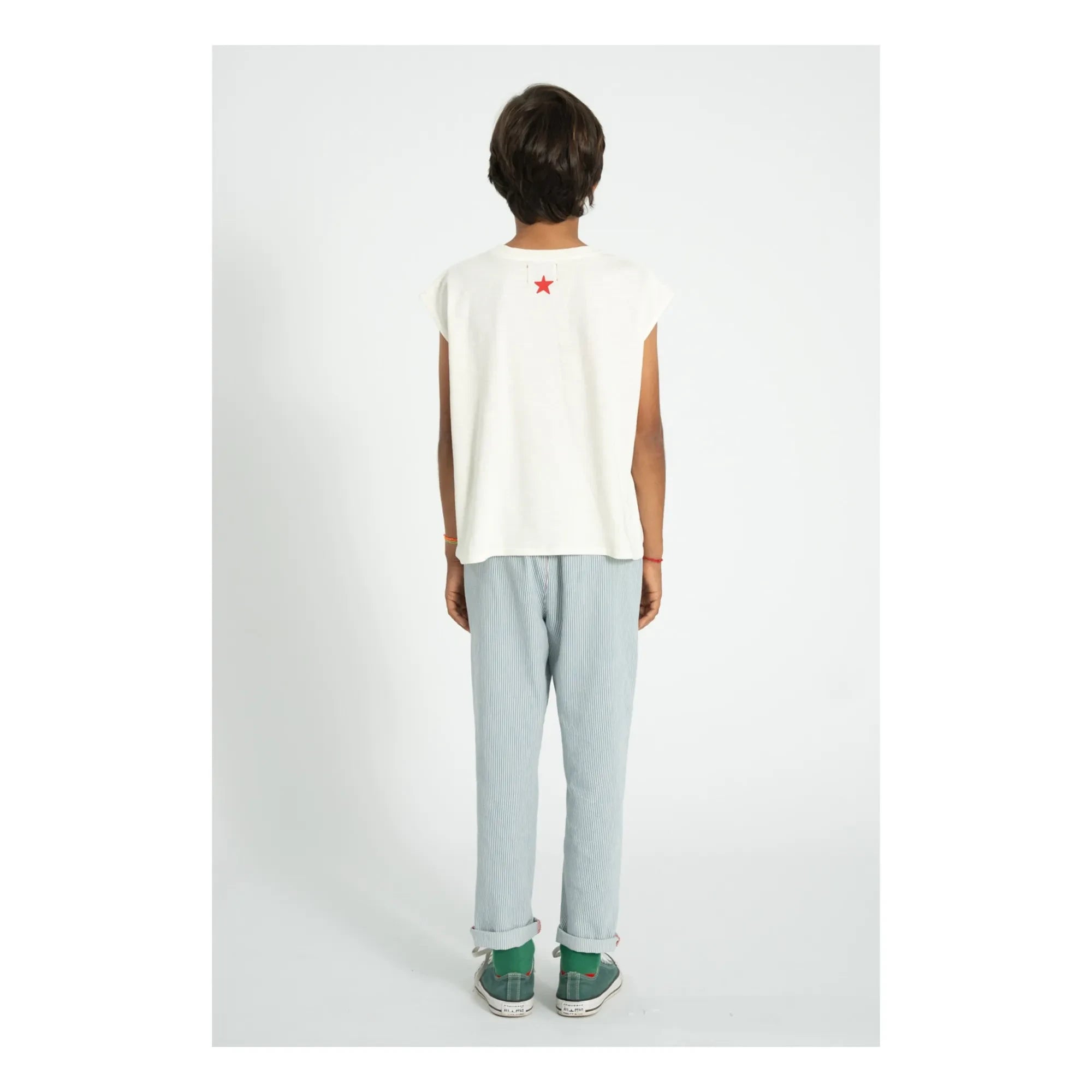 Piupiuchick - Gestreifte Jeans | Blau