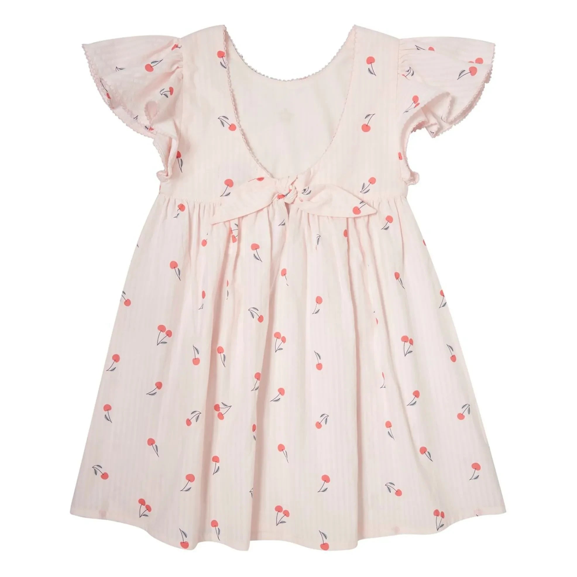 Tocoto Vintage - Cherry-Kleid | Hellrosa