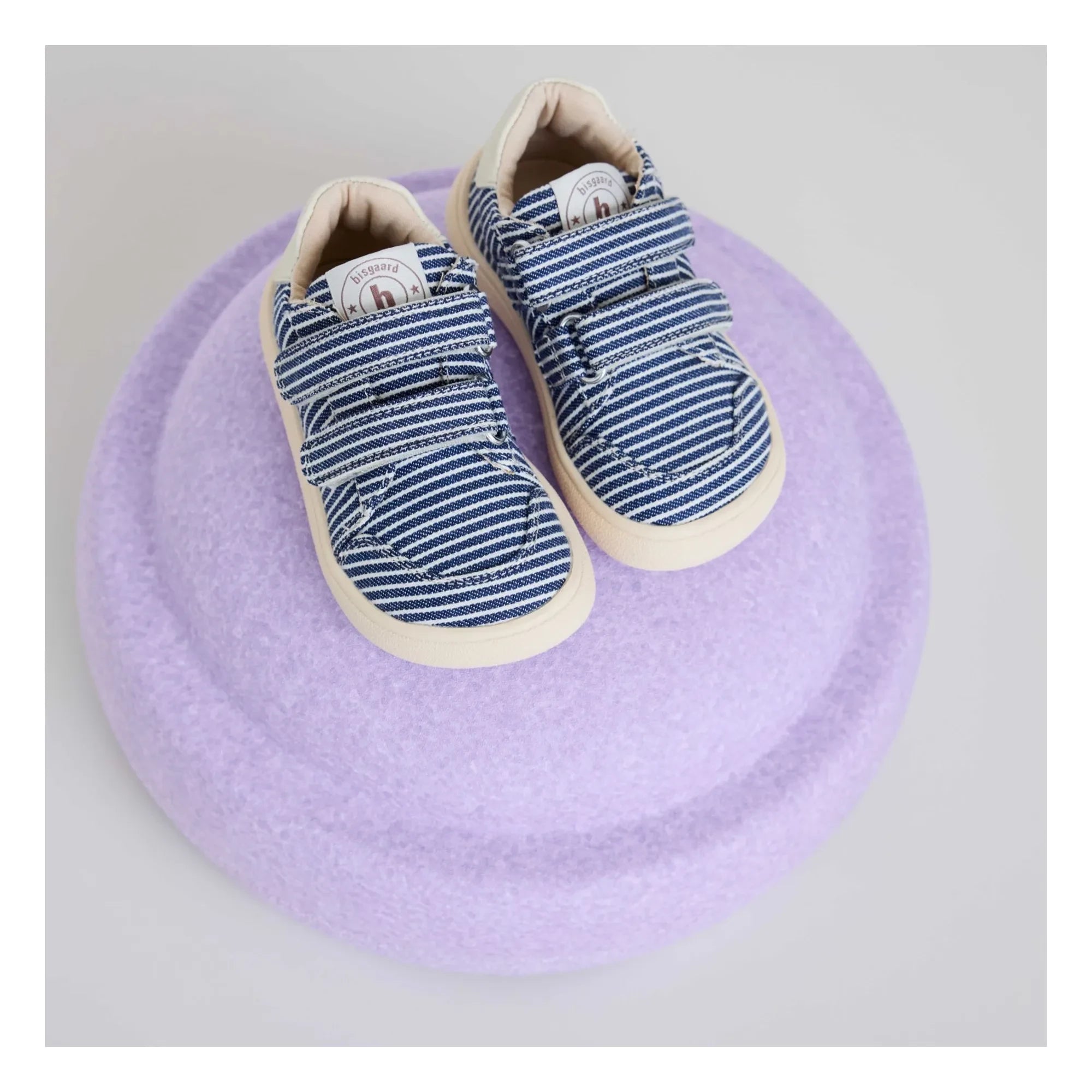 bisgaard - Gestreifte Kratz-Sneaker | Marineblau