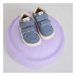 bisgaard - Gestreifte Kratz-Sneaker | Marineblau