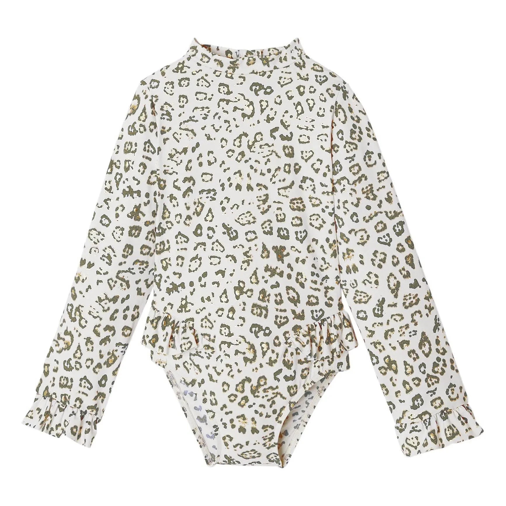 Lison Paris - Badeanzug mit UV-Schutz, Savanna Leopard | Ecru