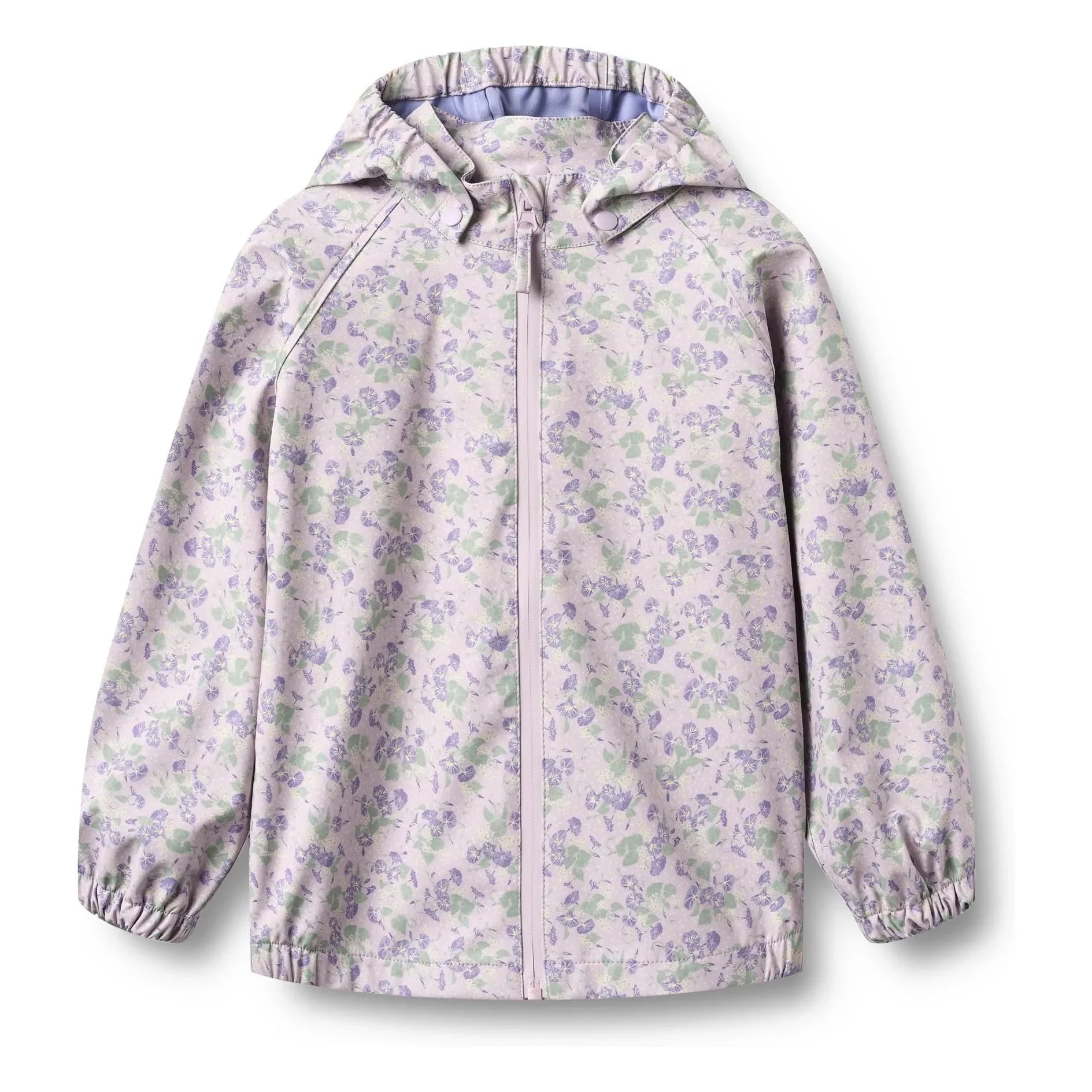 Wheat - Chardy Fleurie Wasserdichte Jacke aus recycelten Fasern | Lila