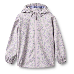Wheat - Chardy Fleurie Wasserdichte Jacke aus recycelten Fasern | Lila