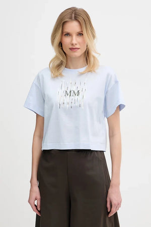 MM by Max Mara Baumwoll-Damen-T-Shirt FUNALE