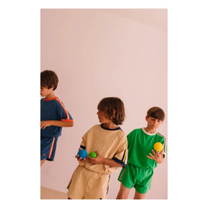 We Are Kids - Taylor Kontrast Bio-Baumwoll-T-Shirt | Meadow Green