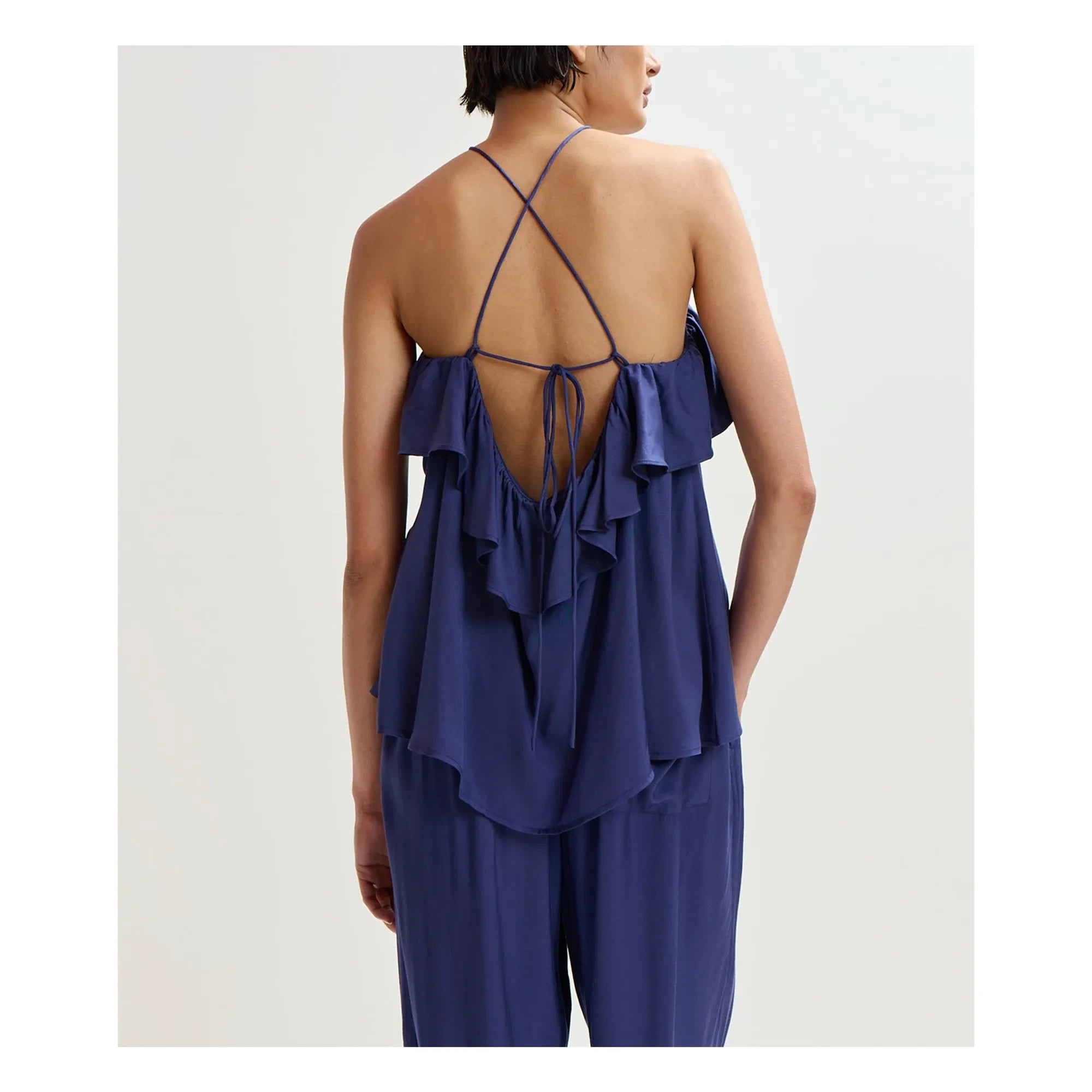 Essentiel Antwerp - Blaues Janielle Oberteil
