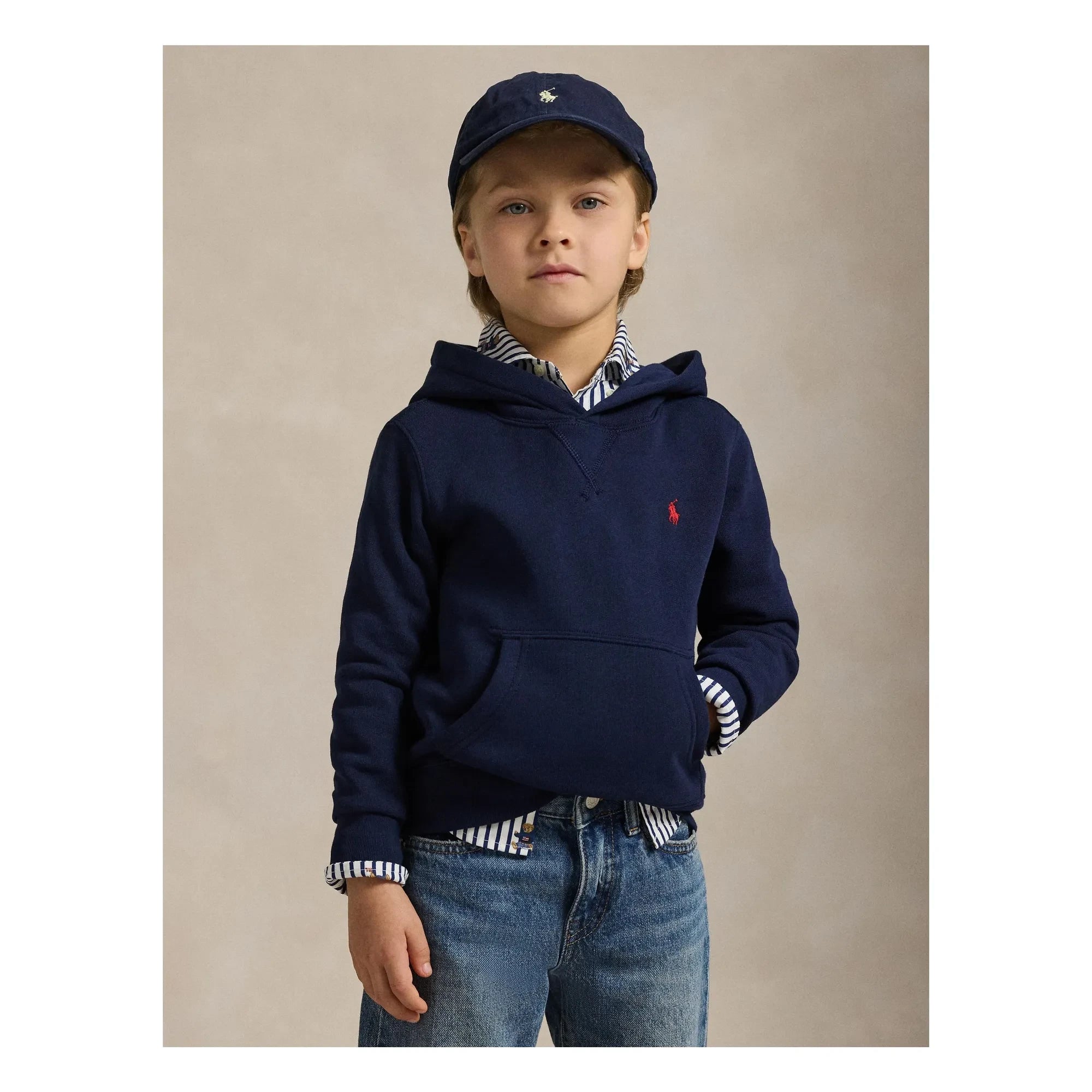 Ralph Lauren - Kapuzenpullover mit Logo | Marineblau