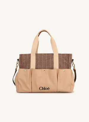 Chloé - Carreaux Alt Değiştirme Çantası | Kahverengi