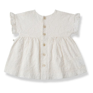 1+ in the family - Satuna besticktes Kleid | Weiß