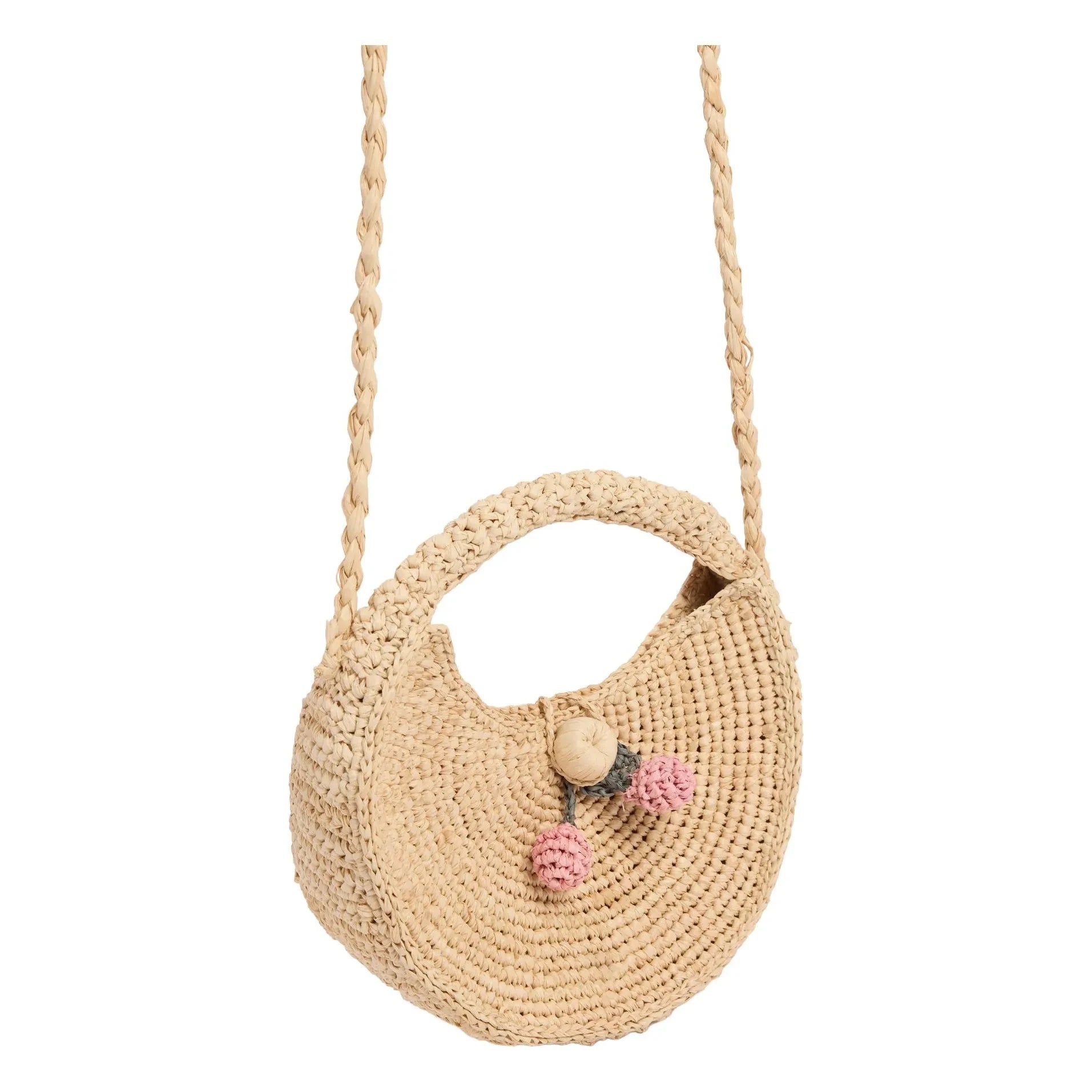Bonpoint - Loulou Raphia Tasche | Natur
