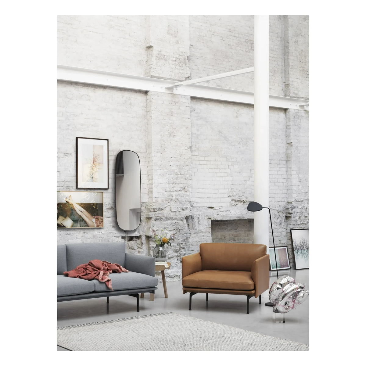 Muuto - Ply Wollteppich | Creme