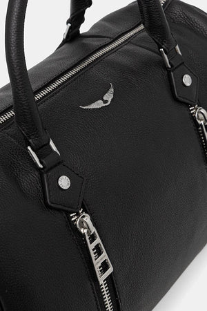 ZADIG&VOLTAIRE SUNNY MEDIUM GRAINED LEATHER Deri Çanta