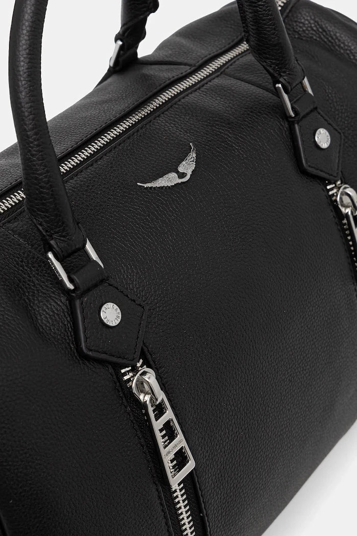 ZADIG&VOLTAIRE SUNNY MEDIUM GRAINED LEATHER Deri Çanta