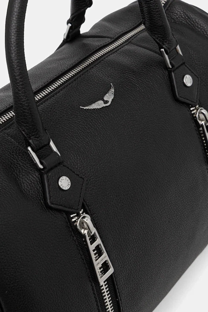 ZADIG&VOLTAIRE SUNNY MEDIUM GRAINED LEATHER Deri Çanta