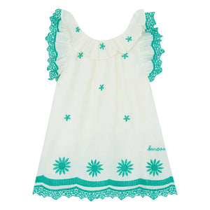 Bonton - Anna Besticktes Kleid | Ecru