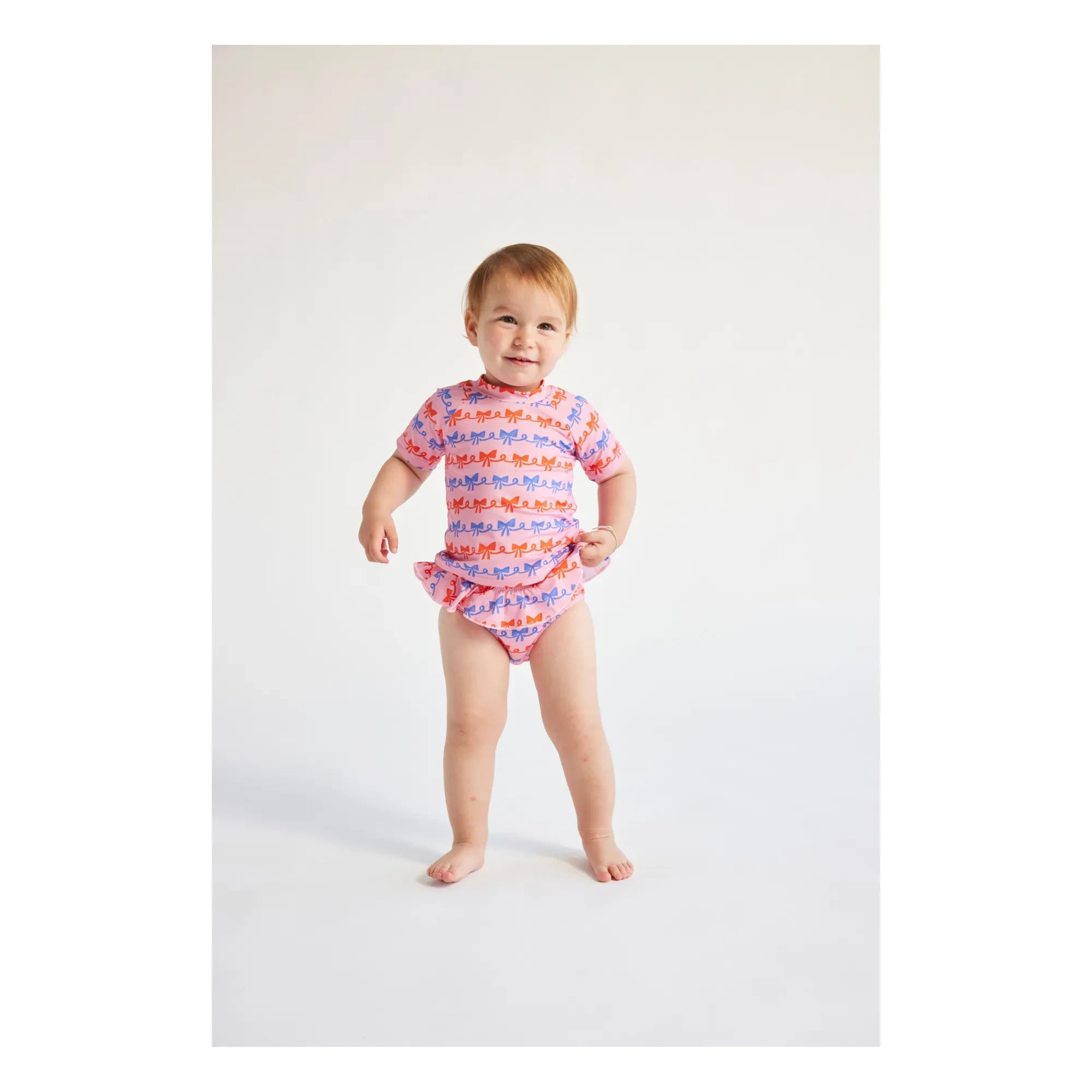 Bobo Choses - Höschen mit Bändern aus recyceltem Material | Pink