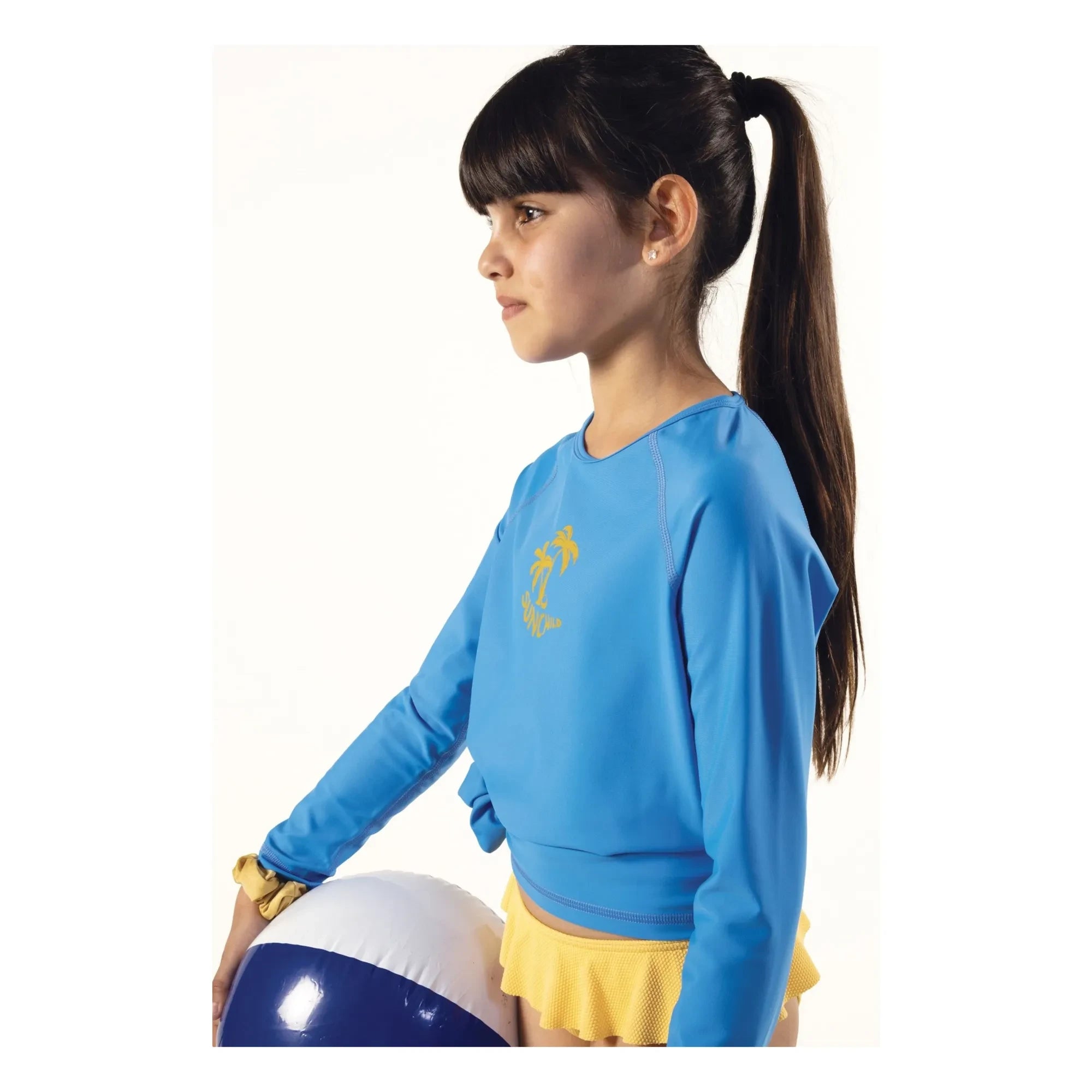 Sunchild - Saco Smallpalm UV-Schutz T-Shirt | Azurblau