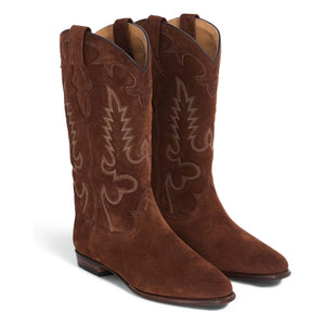 Shiloh Heritage - Nacht Wildlederstiefel | Terracotta