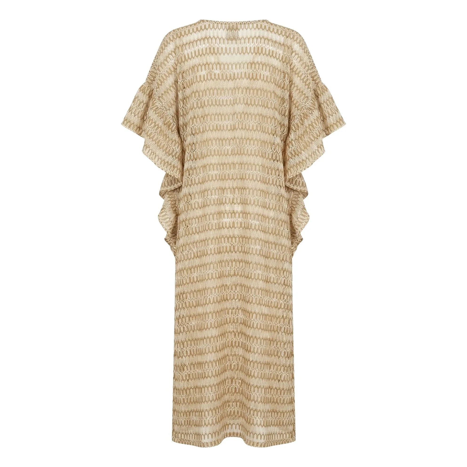 Lison Paris - Sunset Spitzenkaftan | Weiß